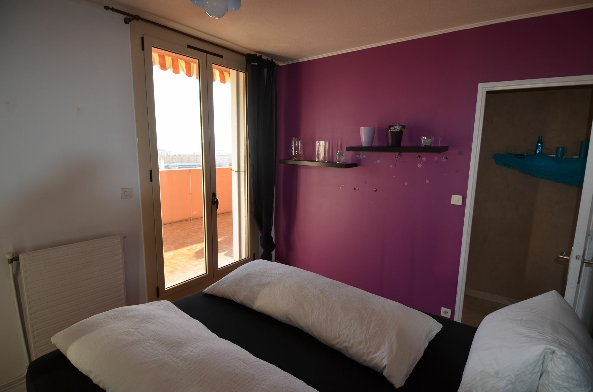 Appartement Rooftop 8 Personnes Grande Terrasse Avec Parking Quartier Aeroport Nizza Exterior foto